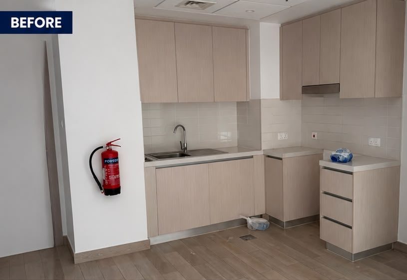 Kitchen before renovation