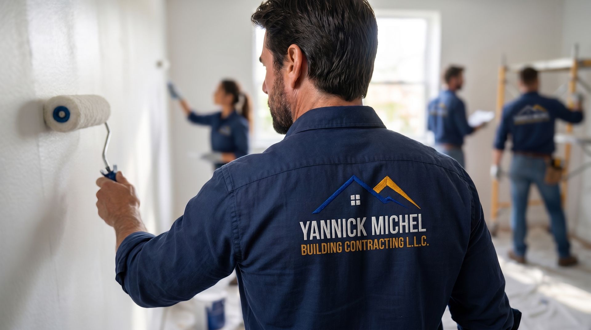 YMBC painter at work