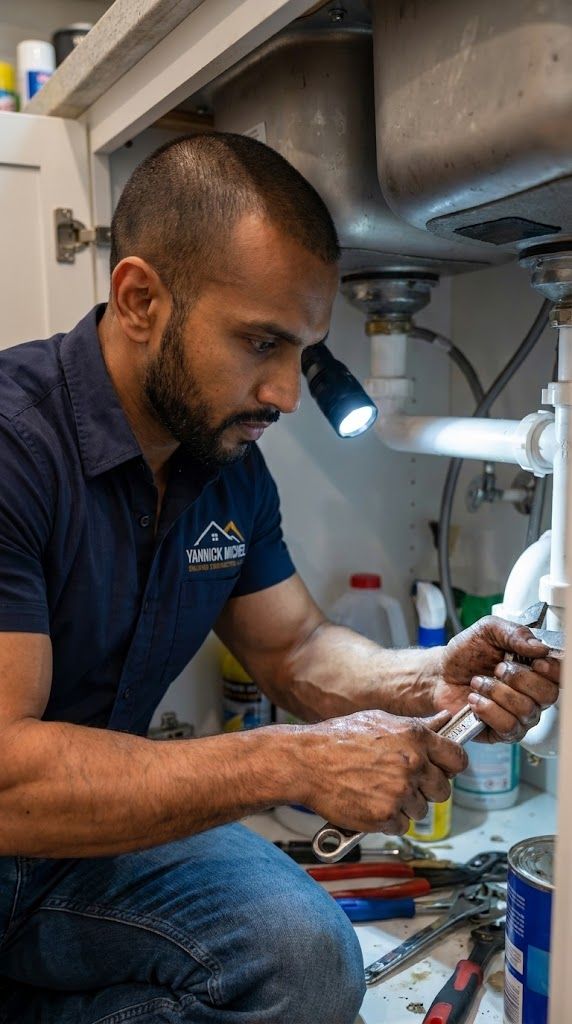 YMBC handyman completing a repair
